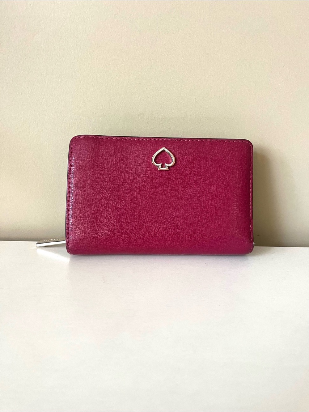 Kate Spade Adel Red Medium Bifold Wallet